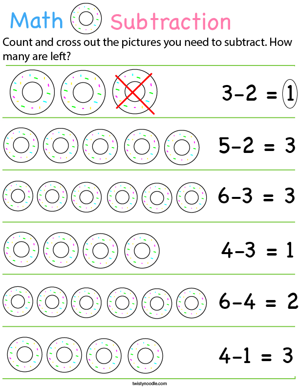 preschool-math-donut-subtraction-math-worksheet-twisty-noodle